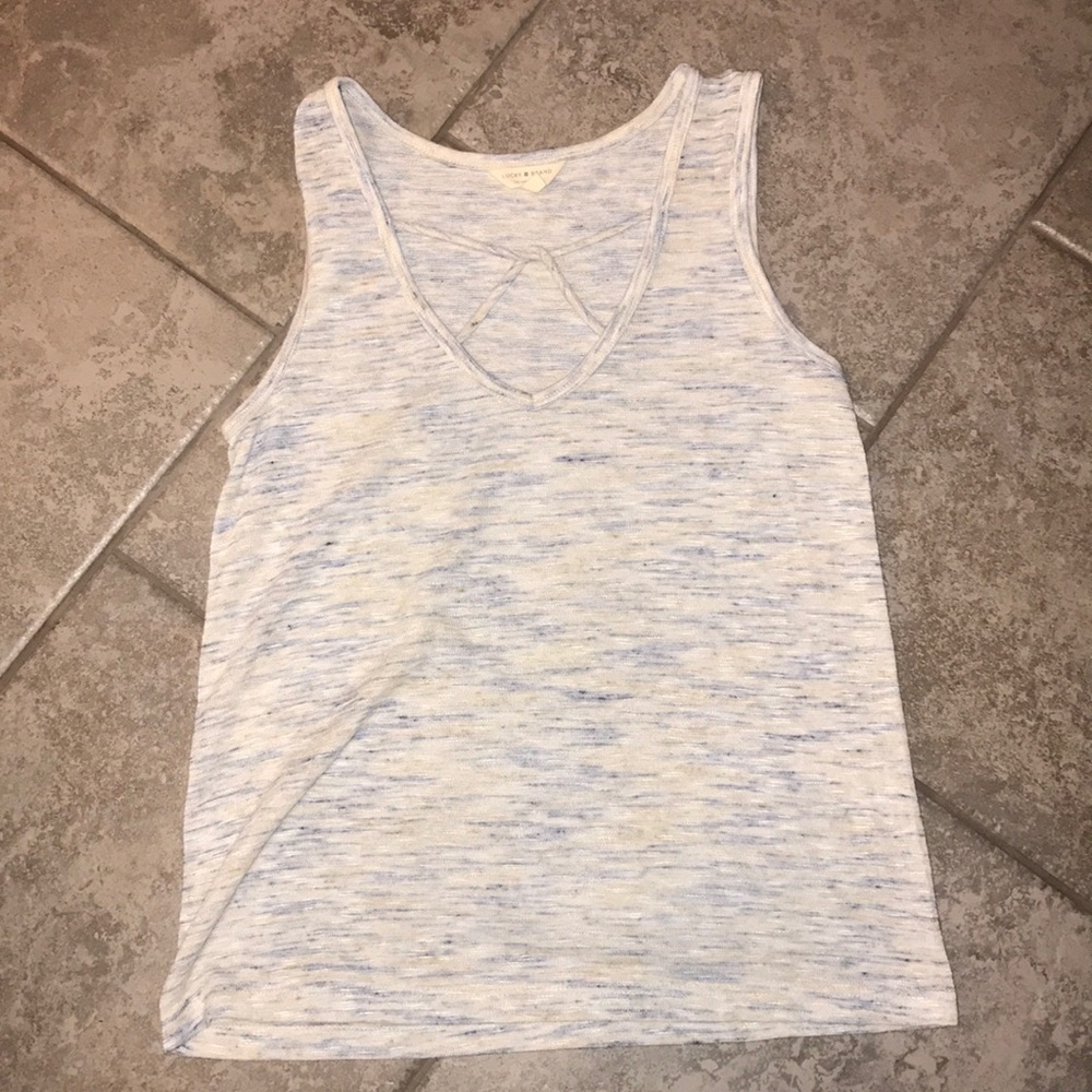 Lucky brand sleeveless! (Never worn)